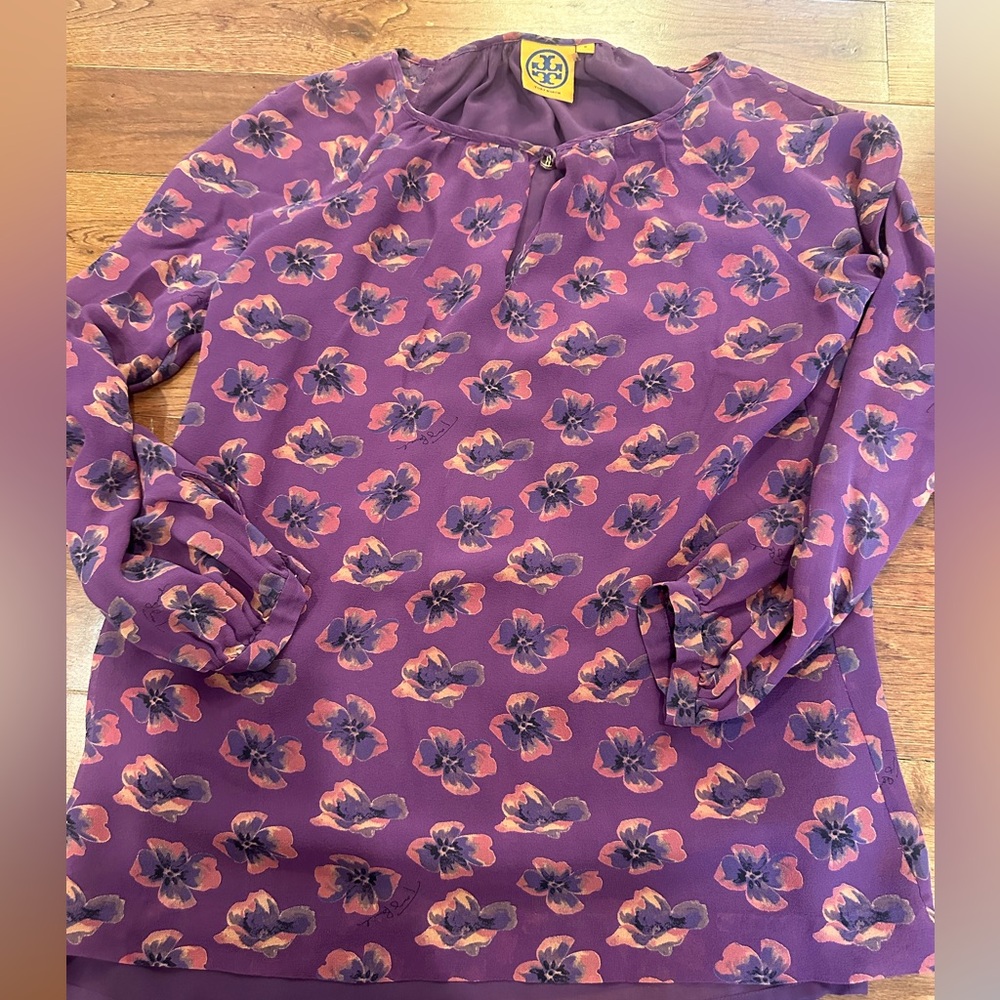 Tory Burch long sleeve blouse